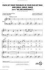 Cover icon of Pack Up Your Troubles In Your Old Kit Bag And Smile, Smile, Smile (from Music In The Air) sheet music for choir (TB: tenor, bass) by Emily Crocker, Felix Powell and George Asaf, intermediate skill level