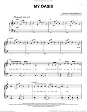 Cover icon of My Oasis (feat. Burna Boy) sheet music for piano solo by Sam Smith, Damini Ogulu and James Napier, easy skill level