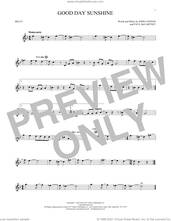 Cover icon of Good Day Sunshine sheet music for Hand Bells Solo (bell solo) by The Beatles, John Lennon and Paul McCartney, intermediate Hand Bells Solo (bell)
