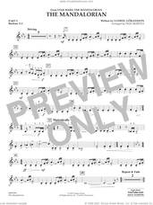 Cover icon of The Mandalorian (from Star Wars: The Mandalorian) (arr Paul Murtha) sheet music for concert band (pt.5 - baritone t.c.) by Ludwig Göransson and Paul Murtha, intermediate skill level