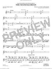 Cover icon of The Mandalorian (from Star Wars: The Mandalorian) (arr Paul Murtha) sheet music for concert band (mallet percussion) by Ludwig Göransson and Paul Murtha, intermediate skill level