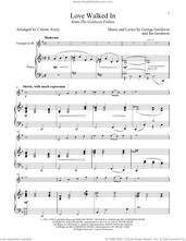 Cover icon of Love Walked In (from The Goldwyn Follies) sheet music for trumpet and piano by George Gershwin & Ira Gershwin, Celeste Avery, George Gershwin and Ira Gershwin, intermediate skill level
