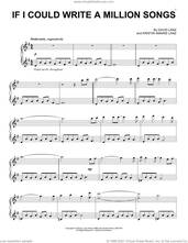 Cover icon of If I Could Write A Million Songs sheet music for piano solo by David Lanz and Kristin Amarie Lanz, intermediate skill level