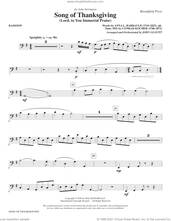 Cover icon of Song of Thanksgiving (Lord, to You Immortal Praise) (arr. Leavitt) sheet music for orchestra/band (bassoon) by Conrad Kocher, John Leavitt and Anna L. Barbauld, intermediate skill level