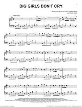 Cover icon of Big Girls Don't Cry [Classical version] sheet music for piano solo by Fergie, Stacy Ferguson and Toby Gad, intermediate skill level