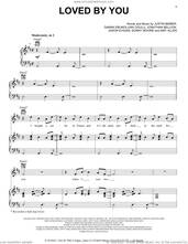 Cover icon of Loved By You (feat. Burna Boy) sheet music for voice, piano or guitar by Justin Bieber, Amy Allen, Damini Ebunoluwa Ogulu, Jason Evigan, Jonathan Bellion and Sonny Moore, intermediate skill level