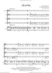 Cover icon of All of Me (arr. Tim Allen) sheet music for choir (SATB: soprano, alto, tenor, bass) by John Legend, Tim Allen, John Stephens and Toby Gad, intermediate skill level