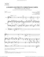 Cover icon of A Warm And Pretty Christmas Carol (with optional cello obbligato) sheet music for voice and piano by Timothy R. Matthews, Fred Bock and Emily E.S Eliot, intermediate skill level
