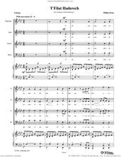 Cover icon of T'filat Haderach sheet music for choir (SATB: soprano, alto, tenor, bass) by Philip Orem, intermediate skill level