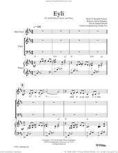 Cover icon of Eyli sheet music for choir (SATB: soprano, alto, tenor, bass) by Rachelle Nelson, intermediate skill level