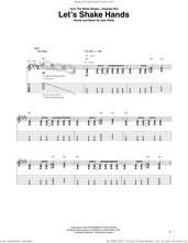 Cover icon of Let's Shake Hands sheet music for guitar (tablature) by The White Stripes and Jack White, intermediate skill level