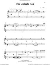 Cover icon of The Wriggle Rag sheet music for piano four hands by Jason Sifford, intermediate skill level