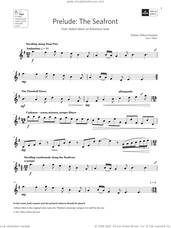 Cover icon of Prelude: The Seafront (Grade 5 List B8 from the ABRSM Descant Recorder syllabus from 2022) sheet music for recorder solo by Althea Talbot-Howard, classical score, intermediate skill level