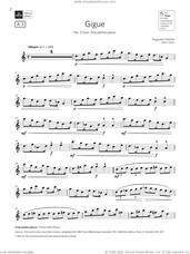 Cover icon of Gigue (No. 3 from Trois petites pieces) (Grade 5 List A3 from the ABRSM Flute syllabus from 2022) sheet music for flute solo by Augusta Holmès, classical score, intermediate skill level