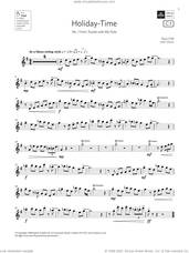 Cover icon of Holiday-Time (from Travels with My Flute) (Grade 4 List C1 from the ABRSM Flute syllabus from 2022) sheet music for flute solo by Tony Cliff, classical score, intermediate skill level
