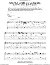 Cover icon of Can The Circle Be Unbroken (Will The Circle Be Unbroken) sheet music for dobro solo by The Nitty Gritty Dirt Band, Fred Sokolow and A.P. Carter, easy skill level