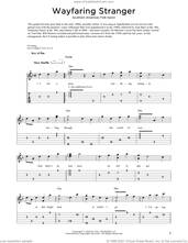 Cover icon of Wayfaring Stranger sheet music for dobro solo  and Fred Sokolow, easy skill level