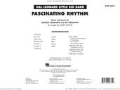 Cover icon of Fascinating Rhythm (arr. Mark Taylor) (COMPLETE) sheet music for jazz band by George Gershwin, George Gershwin & Ira Gershwin, Ira Gershwin and Mark Taylor, intermediate skill level