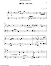 Cover icon of Predicament sheet music for piano solo (elementary) by Jason Sifford, beginner piano (elementary)