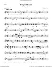 Cover icon of Songs of Isaiah (Parts) (complete set of parts) sheet music for orchestra/band by Sanford Dole, intermediate skill level