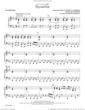 Cover icon of Dynamite (arr. Roger Emerson) (complete set of parts) sheet music for orchestra/band by Roger Emerson, BTS, Dave Stewart and Jessica Agombar, intermediate skill level