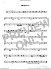 Cover icon of On Parade from Graded Music for Snare Drum, Book I sheet music for percussions by Ian Wright, Ian Wright and Kevin Hathaway and Kevin Hathway, classical score, intermediate skill level