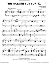 Cover icon of The Greatest Gift Of All [Jazz version] (arr. Brent Edstrom) sheet music for piano solo by Kenny Rogers and Dolly Parton, Brent Edstrom and John Jarvis, intermediate skill level