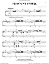 Cover icon of Fenwyck's Farfel [Jazz version] (arr. Brent Edstrom) sheet music for piano solo by Vince Guaraldi and Brent Edstrom, intermediate skill level