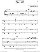 Cover icon of Collide sheet music for voice, piano or guitar by Ed Sheeran, Benjamin Kweller, Fred Gibson and Johnny McDaid, intermediate skill level