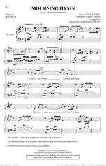 Cover icon of Mourning Hymn sheet music for choir (SATB: soprano, alto, tenor, bass) by Heather Sorenson, O WALY WALY and R.G. Huff, intermediate skill level