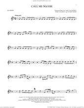 Cover icon of Call Me Maybe sheet music for recorder solo by Carly Rae Jepsen, Joshua Ramsay and Tavish Crowe, intermediate skill level