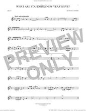 Cover icon of What Are You Doing New Year's Eve? sheet music for Hand Bells Solo (bell solo) by Frank Loesser, intermediate Hand Bells Solo (bell)