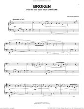 Cover icon of Broken sheet music for piano solo by David Nevue, intermediate skill level