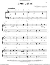 Cover icon of Can I Get It, (easy) sheet music for piano solo by Adele, Adele Adkins, Max Martin and Shellback, easy skill level