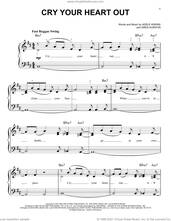 Cover icon of Cry Your Heart Out, (easy) sheet music for piano solo by Adele, Adele Adkins and Greg Kurstin, easy skill level