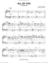 Cover icon of All Of You (from Encanto) sheet music for piano solo by Lin-Manuel Miranda, easy skill level