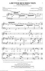 Cover icon of A Better Resurrection (Song Of Regeneration) (arr. Heather Sorenson) sheet music for choir (SATB: soprano, alto, tenor, bass) by Amber R. Maxwell, Heather Sorenson and Christina Rossetti, intermediate skill level