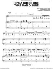 Cover icon of He's A Queer One, That Man O' Mine (from Schmigadoon!) sheet music for voice and piano by Cinco Paul, intermediate skill level
