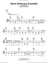 Cover icon of Never Smile At A Crocodile (from Peter Pan) sheet music for ukulele by Jack Lawrence and Frank Churchill, intermediate skill level