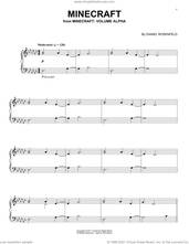 Cover icon of Minecraft (from Minecraft), (intermediate) sheet music for piano solo by C418 and Daniel Rosenfeld, intermediate skill level