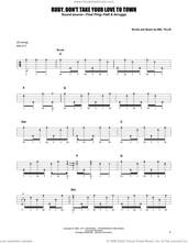 Cover icon of Ruby, Don't Take Your Love To Town sheet music for banjo solo by Earl Scruggs, Johnny Darrell, Kenny Rogers and Mel Tillis, intermediate skill level