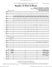 Cover icon of Rejoice, Ye Pure In Heart (arr. Heather Sorenson) (COMPLETE) sheet music for orchestra/band by Heather Sorenson, Arthur H. Messiter, Edward H. Plumptre and Tune: MARION, intermediate skill level