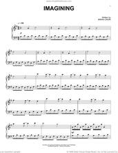 Cover icon of Imagining sheet music for piano solo by Brian Crain, intermediate skill level