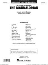 Cover icon of The Mandalorian (from Star Wars: The Mandalorian) (arr. Robert Longfield) (COMPLETE) sheet music for concert band by Robert Longfield and Ludwig Goransson, intermediate skill level