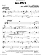 Cover icon of Summertime (arr. Paul Murtha) sheet music for jazz band (alto sax 1) by George Gershwin, Paul Murtha, Dorothy Heyward, DuBose Heyward and Ira Gershwin, intermediate skill level