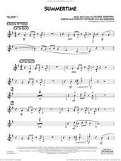 Cover icon of Summertime (arr. Paul Murtha) sheet music for jazz band (trumpet 1) by George Gershwin, Paul Murtha, Dorothy Heyward, DuBose Heyward and Ira Gershwin, intermediate skill level