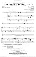 Cover icon of Let Us Talents And Tongues Employ (arr. John Leavitt) sheet music for choir (SATB: soprano, alto, tenor, bass) by Fred Kaan, John Leavitt, Miscellaneous and Doreen Potter, intermediate skill level