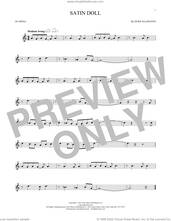 Cover icon of Satin Doll sheet music for ocarina solo by Duke Ellington, Billy Strayhorn and Johnny Mercer, intermediate skill level
