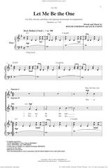 Cover icon of Let Me Be The One sheet music for choir (SSA: soprano, alto) by Roger Emerson & Jack Zaino, Jack Zaino and Roger Emerson, intermediate skill level