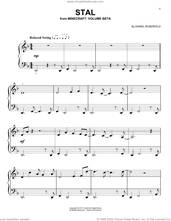 Cover icon of Stal (from Minecraft), (easy) sheet music for piano solo by C418 and Daniel Rosenfeld, easy skill level